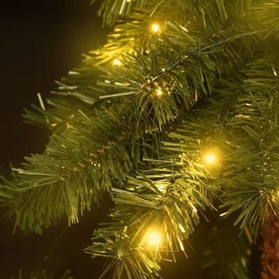 vidaXL Vianočný stromček s LED 150 cm