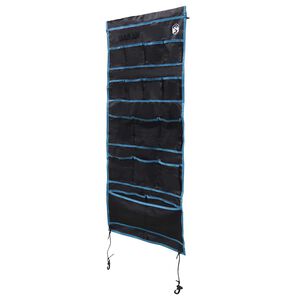 vidaXL Skladovacie vrece s &uacute;ložiskom Čierna a modr&aacute; 125 x 48 cm oxford