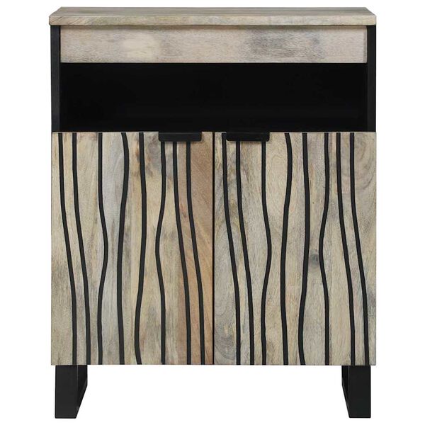 vidaXL Skriňov&eacute; a reg&aacute;lov&eacute; syst&eacute;my na m&eacute;di&aacute; Biela a čierna