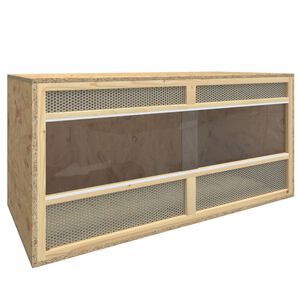 170885 vidaXL Ter&aacute;rium spracovan&eacute; drevo 100x47x47 cm