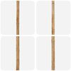 vidaXL Z&aacute;hradn&yacute; slnečn&iacute;k Kr&eacute;mov&aacute; biela &Oslash; 270 x 260 cm Bambus