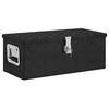 vidaXL &Uacute;ložn&yacute; box čierny 70x31x27 cm hlin&iacute;k