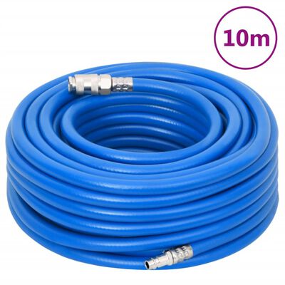 vidaXL Vzduchová hadica, modrá 0,6" 10 m, PVC