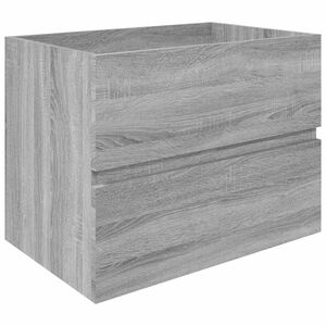 vidaXL Um&yacute;vadlov&aacute; skrinka siv&aacute; sonoma 60x38,5x45 cm spracovan&eacute; drevo