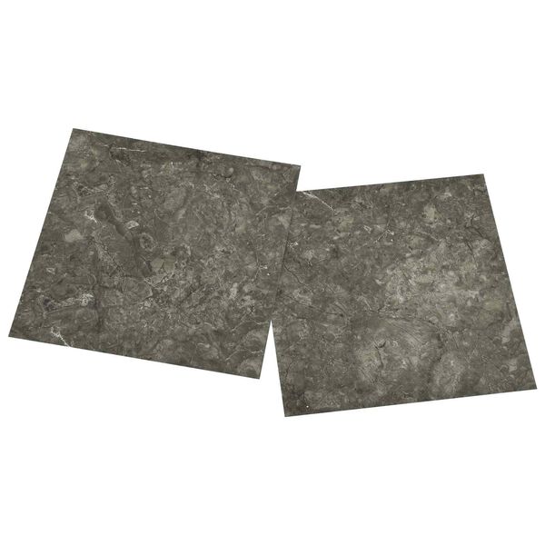 vidaXL Podlahov&eacute; dosky 55 pcs Biely 5,11 m&sup2; PVC