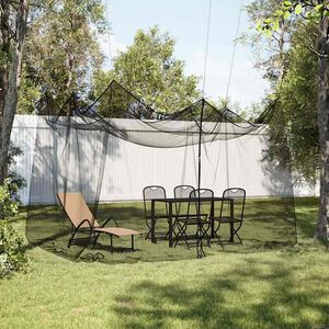 vidaXL Moskyti&eacute;ra do exteri&eacute;ru 220 &ocirc;k čierna 300x300x250 cm