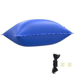 vidaXL Zimn&yacute; plavac&iacute; vank&uacute;&scaron; Modr&aacute; 380 x 180 x 140 cm PVC