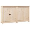 vidaXL Komody 2 ks 70x35x80 cm mas&iacute;vna borovica