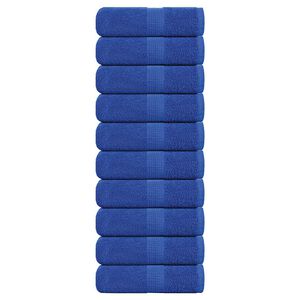 vidaXL Utierky na um&yacute;vanie FROGN 10 ks modr&eacute; 30x30 cm 360 g/m&sup2;