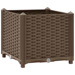 vidaXL Vyvýšený záhon 40x40x38 cm polypropylén