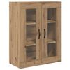 vidaXL Highboard Remeseln&yacute; dub 69,5 x 34 x 180 cm Kompozitn&eacute; drevo