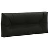 vidaXL Vank&uacute;&scaron; na paletu VIANEN 100% polyester Čierna 120 x 40 x 12 cm