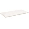 vidaXL Stolov&aacute; doska biela 100x50x2,5 cm mas&iacute;vna borovica obdĺžnikov&aacute;