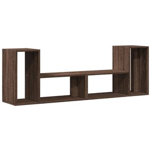 vidaXL TV skrinky 2 ks hned&yacute; dub 75x30x50 cm kompozitn&eacute; drevo
