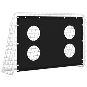 vidaXL Tr&eacute;ningov&aacute; futbalov&aacute; br&aacute;nka 184x61x122 cm