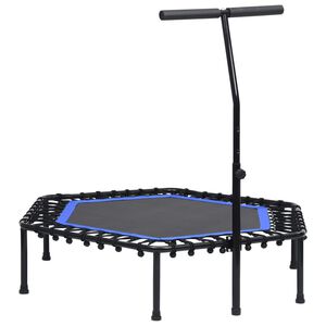 vidaXL Fitness trampol&iacute;na s rukov&auml;ťou 122 cm