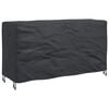 vidaXL Obal na n&aacute;bytok Jednofarebn&yacute; Čierna 180 x 70 x 90 cm 210D