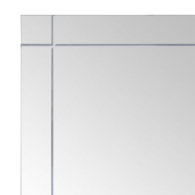 vidaXL Nástenné zrkadlo 80x60 cm, sklo