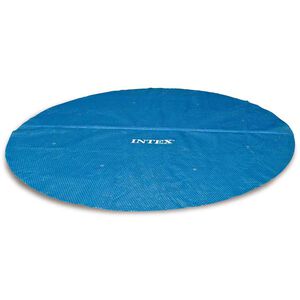 Intex Sol&aacute;rna baz&eacute;nov&aacute; plachta, okr&uacute;hla 244 cm