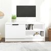 vidaXL TV stol&iacute;k biely 80x35x36,5 cm spracovan&eacute; drevo
