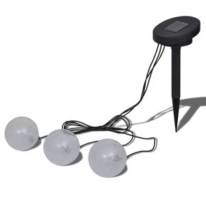Sol&aacute;rne LED pl&aacute;vaj&uacute;ce sveteln&eacute; gule pre rybn&iacute;k/baz&eacute;n 3ks