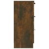 vidaXL Komoda dymov&yacute; dub 60x30x70 cm spracovan&eacute; drevo