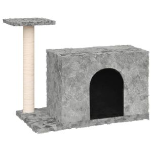 vidaXL &Scaron;krabadlo pre mačky so sisalov&yacute;mi stĺpikmi bledosiv&eacute; 51 cm