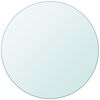 vidaXL Stolová doska z tvrdeného skla, okrúhla, 600 mm