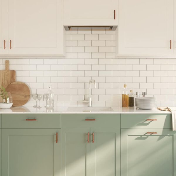 vidaXL Rukov&auml;te na skrinku 10 ks bronzov&eacute; 64 mm nehrdzavej&uacute;ca oceľ