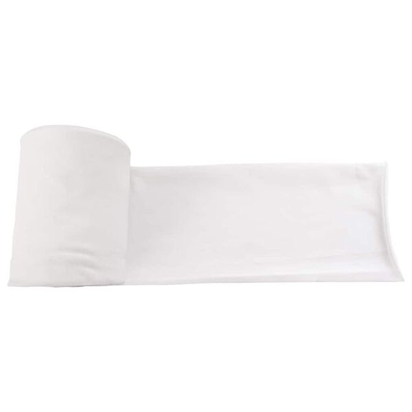 vidaXL Odtokov&eacute; potrubie Biela 16 x 5000 cm l&aacute;tka