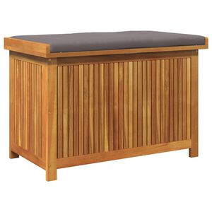 vidaXL Vonkaj&scaron;&iacute; box na vank&uacute;&scaron;e 90x50x60,5 cm ak&aacute;ciov&yacute; mas&iacute;v
