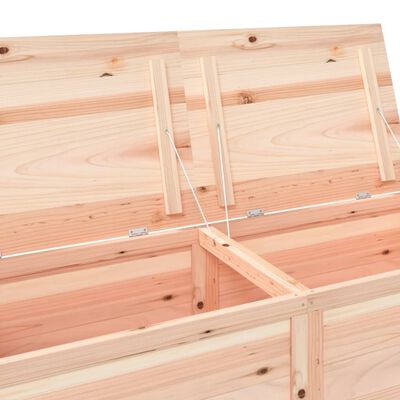 vidaXL Vonkajší box na vankúše 150x50x56 cm masívne jedľové drevo