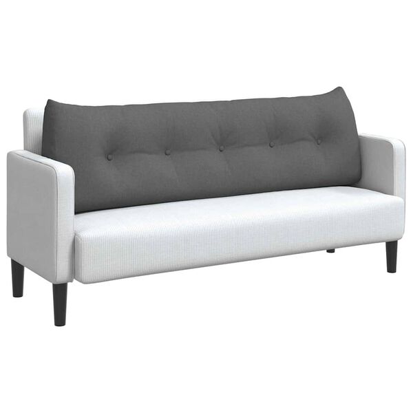 vidaXL Podu&scaron;ka na chrb&aacute;t Tmavo &scaron;ed&aacute; 160 x 24 x 50 cm l&aacute;tka