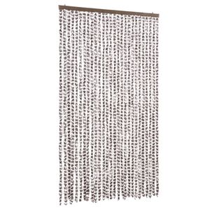 vidaXL Z&aacute;ves proti hmyzu sivohned&yacute; a biely 118x220 cm ženilka