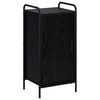 vidaXL Serv&iacute;rovacia skriňa Čierny dub 97 x 33 x 81 cm Kompozitn&eacute; drevo