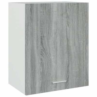 vidaXL Závesná skrinka sivý dub sonoma 50x31x60 cm spracované drevo