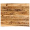 vidaXL Stolov&aacute; doska 100x80x2,5 cm živ&yacute; okraj mas&iacute;vny mangovn&iacute;k