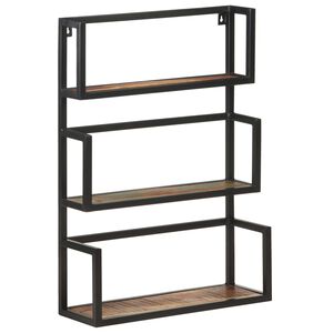 vidaXL N&aacute;stenn&aacute; polica 60x20x85 cm mas&iacute;vne recyklovan&eacute; drevo