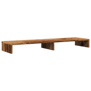 vidaXL Stojan na monitor star&eacute; drevo 100x27x10 cm kompozitn&eacute; drevo