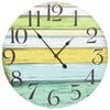 vidaXL N&aacute;stenn&eacute; hodiny viacfarebn&eacute; 60 cm MDF