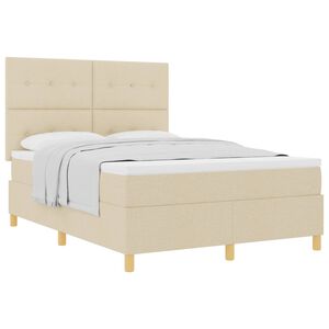 vidaXL Posteľ s pružinov&yacute;m r&aacute;mom Kr&eacute;mov&aacute; 160 x 200 cm l&aacute;tka