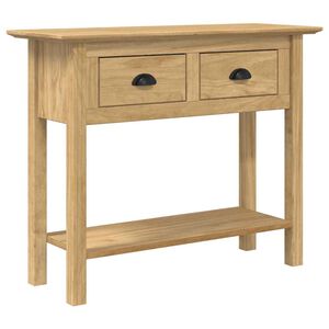 vidaXL Konzolov&yacute; st&ocirc;l BODO Medov&aacute; hned&aacute; 91 x 34.7 x 74 cm