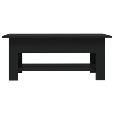 vidaXL Konferenčný stolík čierny 102x55x42 cm drevotrieska