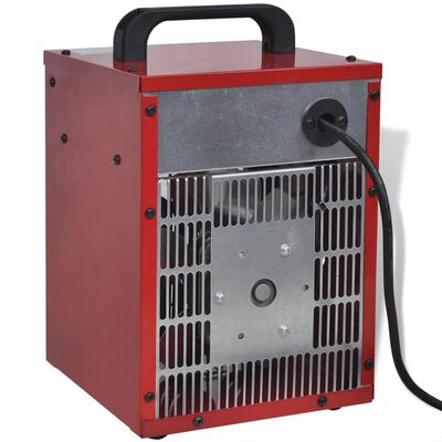 Prenosný priemyselný elektrický teplovzdušný ventilátor 2 kW 100 m³/h