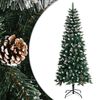 vidaXL Umel&yacute; vianočn&yacute; stromček s podstavcom zelen&yacute; 180 cm PVC