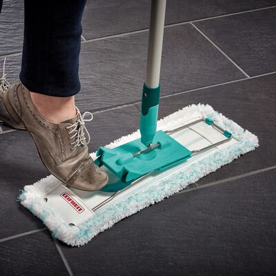 Leifheit Sada na čistenie podlahy s vozíkom Profi XL, zelená 52096