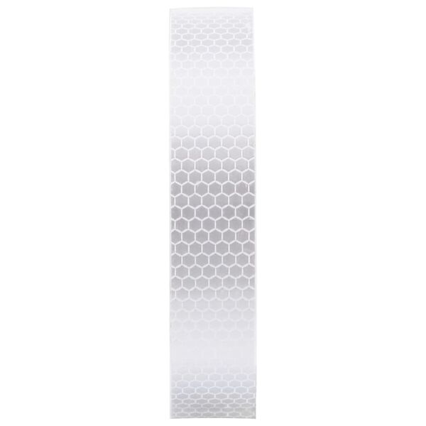 vidaXL Reflexná páska biela 2,5 cmx20 m PVC