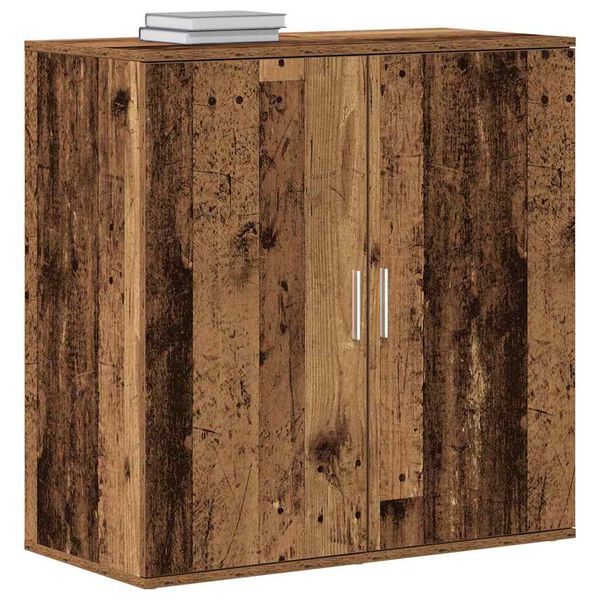 vidaXL Serv&iacute;rovacia skriňa Star&eacute; drevo 79 x 38 x 80 cm