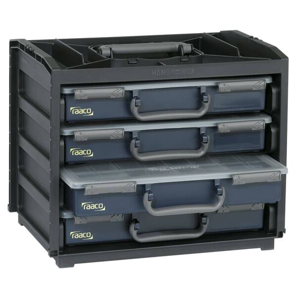Raaco Box na súčiastky s 55x4 organizérmi 136242