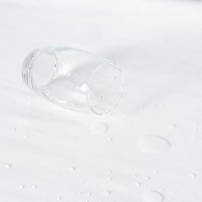 vidaXL Napínacie vodeodolné prestieradlá 2 ks bavlna 160x200 cm biele